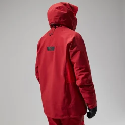 Berghaus MTN Arete Descend GTX Jacken für Damen - Rot-Damen Wasserdicht