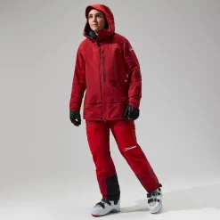 Berghaus MTN Arete Descend GTX Jacken für Damen - Rot-Damen Wasserdicht