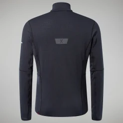 Berghaus MTN Arete LB Half Zip Fleece für Herren - Schwarz-Herren Fleece