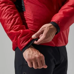 Berghaus MTN Arete LB Synthetischer Hoodie für Herren - Rot/Schwarz-Herren Hoodies Und Sweatshirts