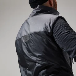 Berghaus MTN Arete LB Sythetische Weste für Herren - Grau/Schwarz-Herren Fleece | Westen