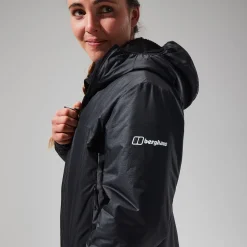 Berghaus MTN Arete Synthetischer Hoodie für Damen - Schwarz/Grau-Damen Isolierend | Lightweight