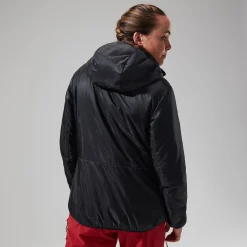 Berghaus MTN Arete Synthetischer Hoodie für Damen - Schwarz/Grau-Damen Isolierend | Lightweight