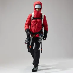 Berghaus MTN Arete Ultra Down Hoodie für Damen - Rot-Damen Isolierend