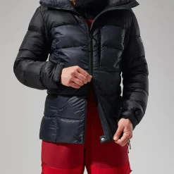 Berghaus MTN Arete Ultra Down Hoodie für Damen - Schwarz-Damen Isolierend