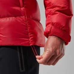 Berghaus MTN Arete Ultra Down Hoodie für Damen - Rot-Damen Isolierend