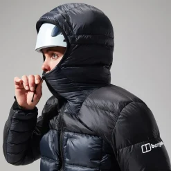 Berghaus MTN Arete Ultra Down Hoodie für Damen - Schwarz-Damen Isolierend