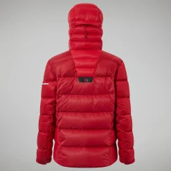 Berghaus MTN Arete Ultra Down Hoodie für Damen - Rot-Damen Isolierend