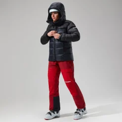 Berghaus MTN Arete Ultra Down Hoodie für Damen - Schwarz-Damen Isolierend