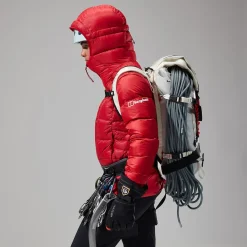 Berghaus MTN Arete Ultra Down Hoodie für Damen - Rot-Damen Isolierend