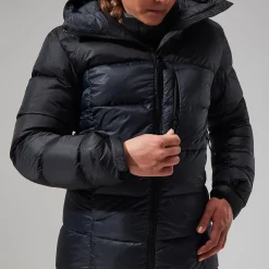 Berghaus MTN Arete Ultra Down Hoodie für Damen - Schwarz-Damen Isolierend