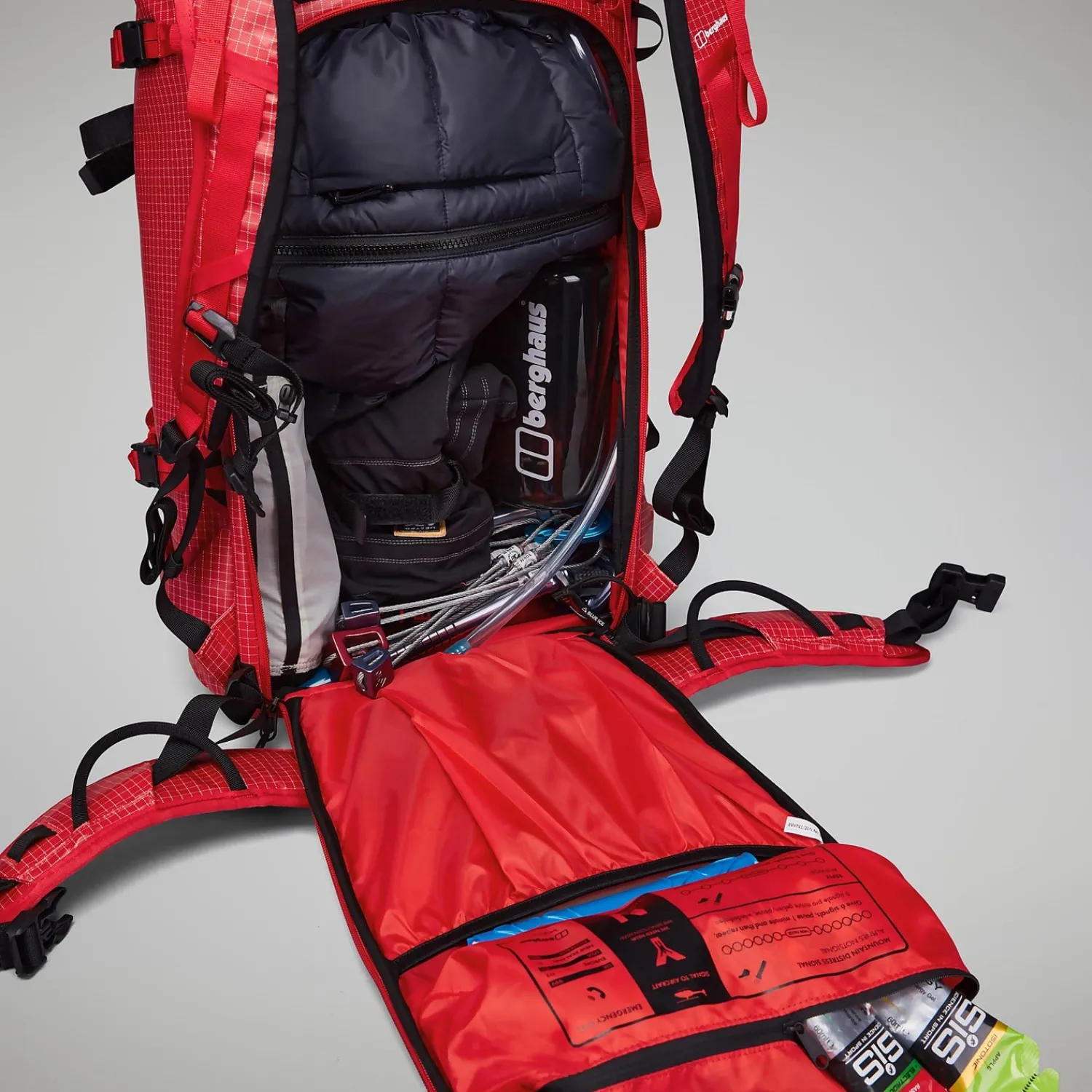 Berghaus MTN Guide 45+ Short - Rot- Reisetaschen | Wandern