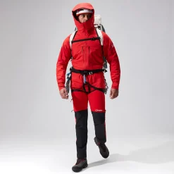 Berghaus MTN Guide Alpine Pro Jacken für Herren - Rot-Herren Wasserdicht | Herren Leichte