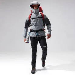 Berghaus MTN Guide Alpine Pro Jacken für Herren - Grau-Herren Wasserdicht | Herren Leichte