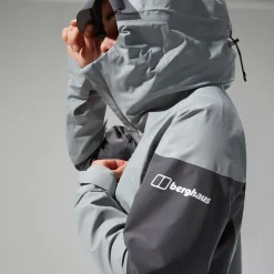 Berghaus MTN Guide Alpine Pro Jacken für Damen - Grau-Damen Wasserdicht | Lightweight