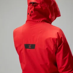 Berghaus MTN Guide Alpine Pro Jacken für Damen - Rot-Damen Wasserdicht | Lightweight