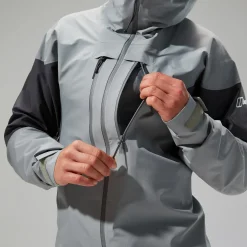 Berghaus MTN Guide Alpine Pro Jacken für Damen - Grau-Damen Wasserdicht | Lightweight