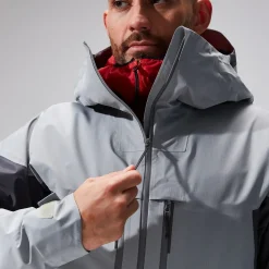 Berghaus MTN Guide Alpine Pro Jacken für Herren - Grau-Herren Wasserdicht | Herren Leichte
