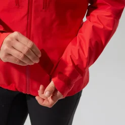 Berghaus MTN Guide Alpine Pro Jacken für Damen - Rot-Damen Wasserdicht | Lightweight