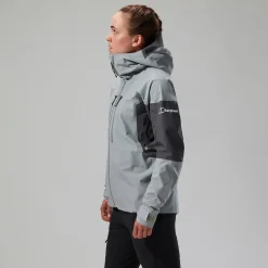 Berghaus MTN Guide Alpine Pro Jacken für Damen - Grau-Damen Wasserdicht | Lightweight