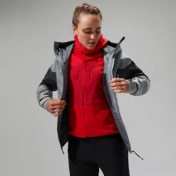Berghaus MTN Guide Alpine Pro Jacken für Damen - Grau-Damen Wasserdicht | Lightweight