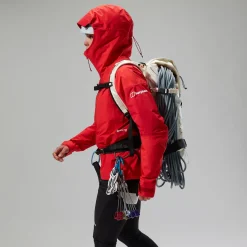 Berghaus MTN Guide Alpine Pro Jacken für Damen - Rot-Damen Wasserdicht | Lightweight