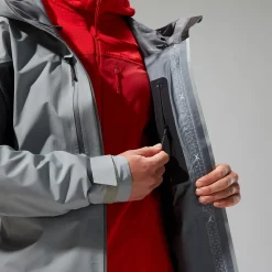 Berghaus MTN Guide Alpine Pro Jacken für Damen - Grau-Damen Wasserdicht | Lightweight