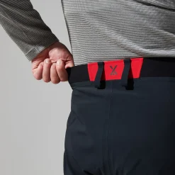 Berghaus MTN Guide GTX Pro Hose für Herren - Schwarz/Rot-Herren Überhosen | Lange Hosen