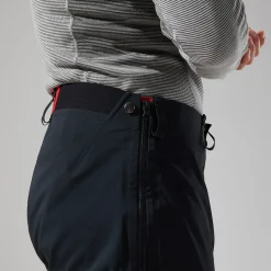Berghaus MTN Guide GTX Pro Hose für Herren - Schwarz/Rot-Herren Überhosen | Lange Hosen