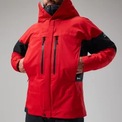 Berghaus MTN Guide GTX Pro Jacken für Herren - Rot/Schwarz-Herren Wasserdicht