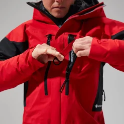 Berghaus MTN Guide GTX Pro Jacken für Damen - Rot/Schwarz-Damen Wasserdicht