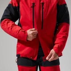Berghaus MTN Guide GTX Pro Jacken für Herren - Rot/Schwarz-Herren Wasserdicht
