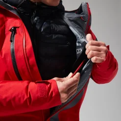 Berghaus MTN Guide GTX Pro Jacken für Damen - Rot/Schwarz-Damen Wasserdicht