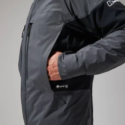 Berghaus MTN Guide GTX Pro Jacken für Herren - Grau/Schwarz-Herren Wasserdicht
