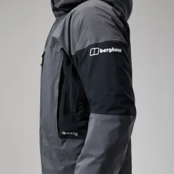 Berghaus MTN Guide GTX Pro Jacken für Herren - Grau/Schwarz-Herren Wasserdicht