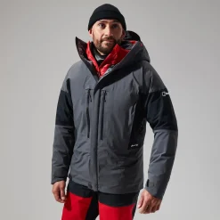 Berghaus MTN Guide GTX Pro Jacken für Herren - Grau/Schwarz-Herren Wasserdicht