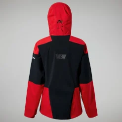 Berghaus MTN Guide GTX Pro Jacken für Damen - Rot/Schwarz-Damen Wasserdicht