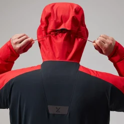 Berghaus MTN Guide GTX Pro Jacken für Herren - Rot/Schwarz-Herren Wasserdicht