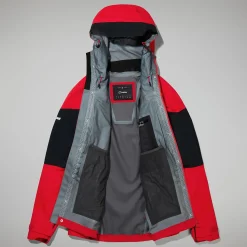 Berghaus MTN Guide GTX Pro Jacken für Damen - Rot/Schwarz-Damen Wasserdicht