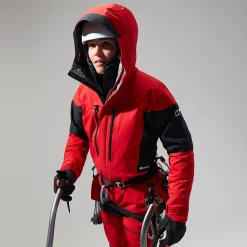 Berghaus MTN Guide GTX Pro Jacken für Damen - Rot/Schwarz-Damen Wasserdicht