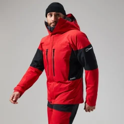 Berghaus MTN Guide GTX Pro Jacken für Herren - Rot/Schwarz-Herren Wasserdicht