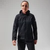 Berghaus MTN Guide Hyper Alpha Jacken für Damen - Schwarz-Damen Wasserdicht | Lightweight