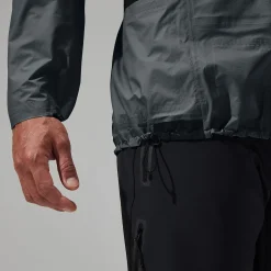 Berghaus MTN Guide Hyper Alpha Jacken für Herren - Grau/Schwarz-Herren Wasserdicht | Herren Leichte
