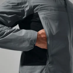 Berghaus MTN Guide Hyper Alpha Jacken für Herren - Grau/Schwarz-Herren Wasserdicht | Herren Leichte