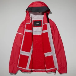 Berghaus MTN Guide Hyper Alpha Jacken für Damen - Rot/Schwarz-Damen Wasserdicht | Lightweight