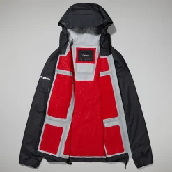 Berghaus MTN Guide Hyper Alpha Jacken für Damen - Schwarz-Damen Wasserdicht | Lightweight