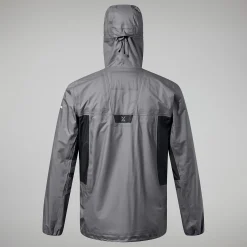 Berghaus MTN Guide Hyper Alpha Jacken für Herren - Grau/Schwarz-Herren Wasserdicht | Herren Leichte