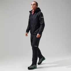 Berghaus MTN Guide Hyper Alpha Jacken für Damen - Schwarz-Damen Wasserdicht | Lightweight