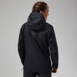 Berghaus MTN Guide Hyper Alpha Jacken für Damen - Schwarz-Damen Wasserdicht | Lightweight