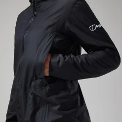 Berghaus MTN Guide Hyper Alpha Jacken für Damen - Schwarz-Damen Wasserdicht | Lightweight